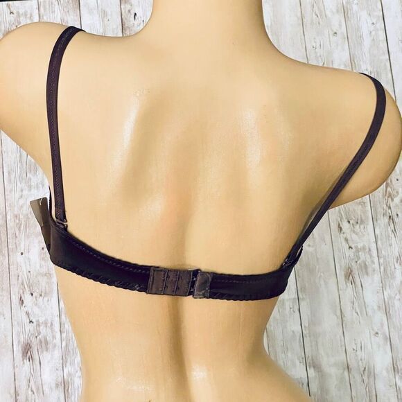 NWT Vintage Rare!! René Rofe 36B Brown  Underwire Convertible Strapples Lace Bra - Picture 6 of 12
